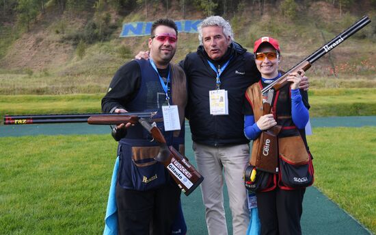 World Championship Shotgun. Mixed Teams. Trap