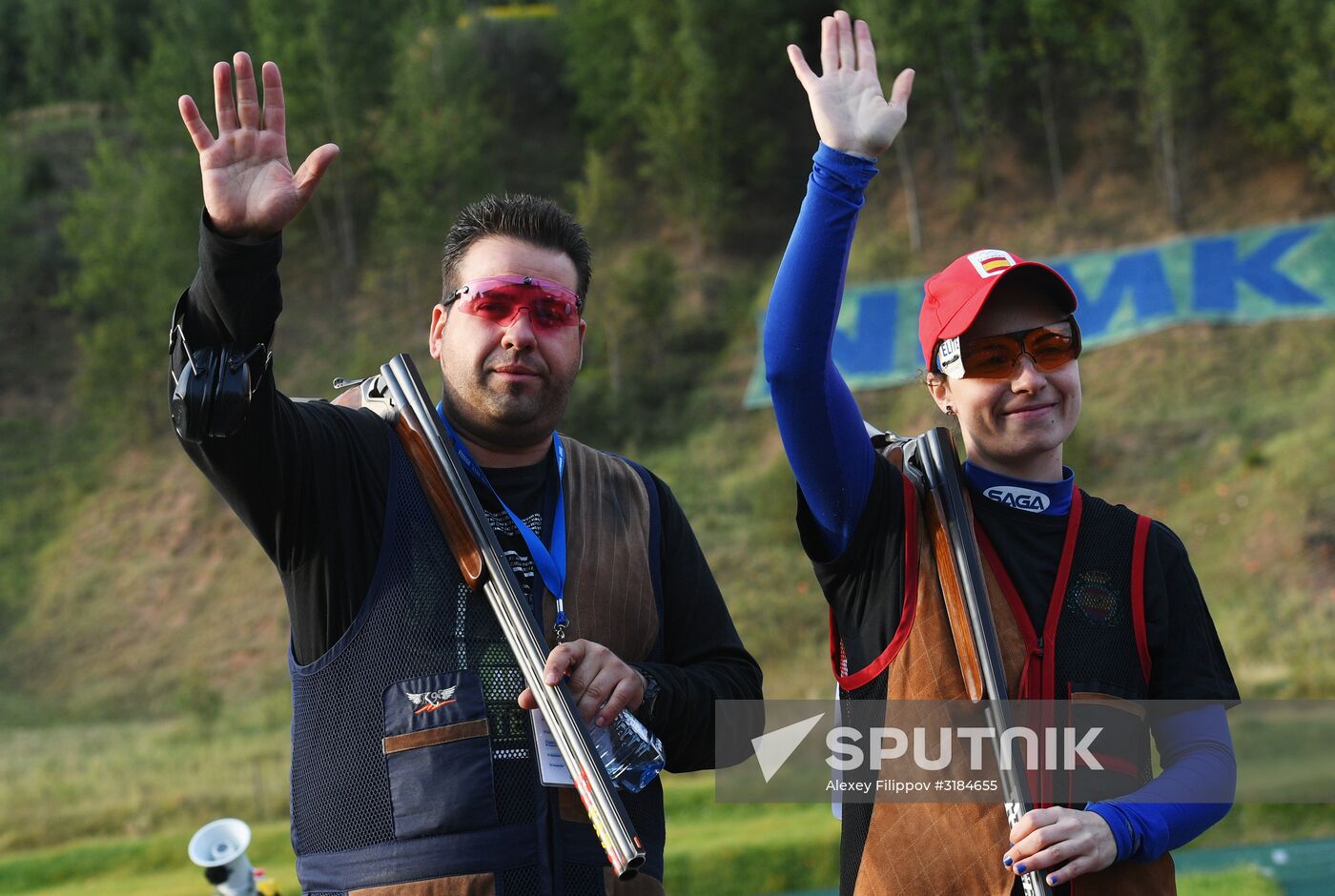 World Championship Shotgun. Mixed Teams. Trap