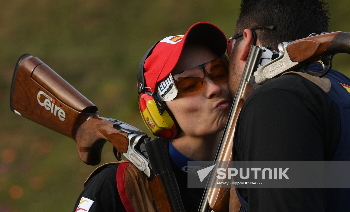 World Championship Shotgun. Mixed Teams. Trap