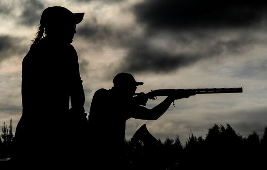 World Championship Shotgun. Mixed Teams. Trap