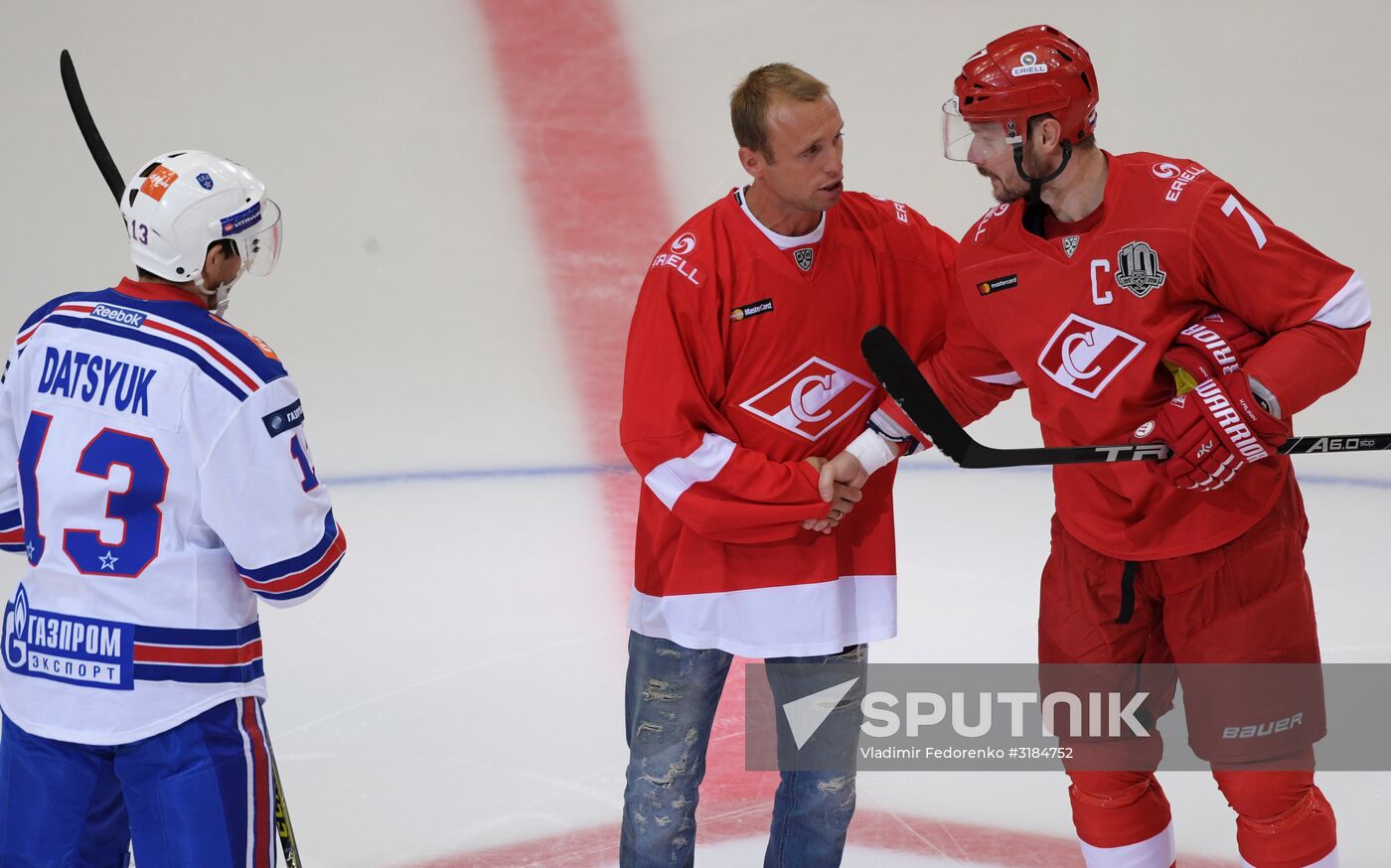 Hockey. KHL. Spartak vs. SKA
