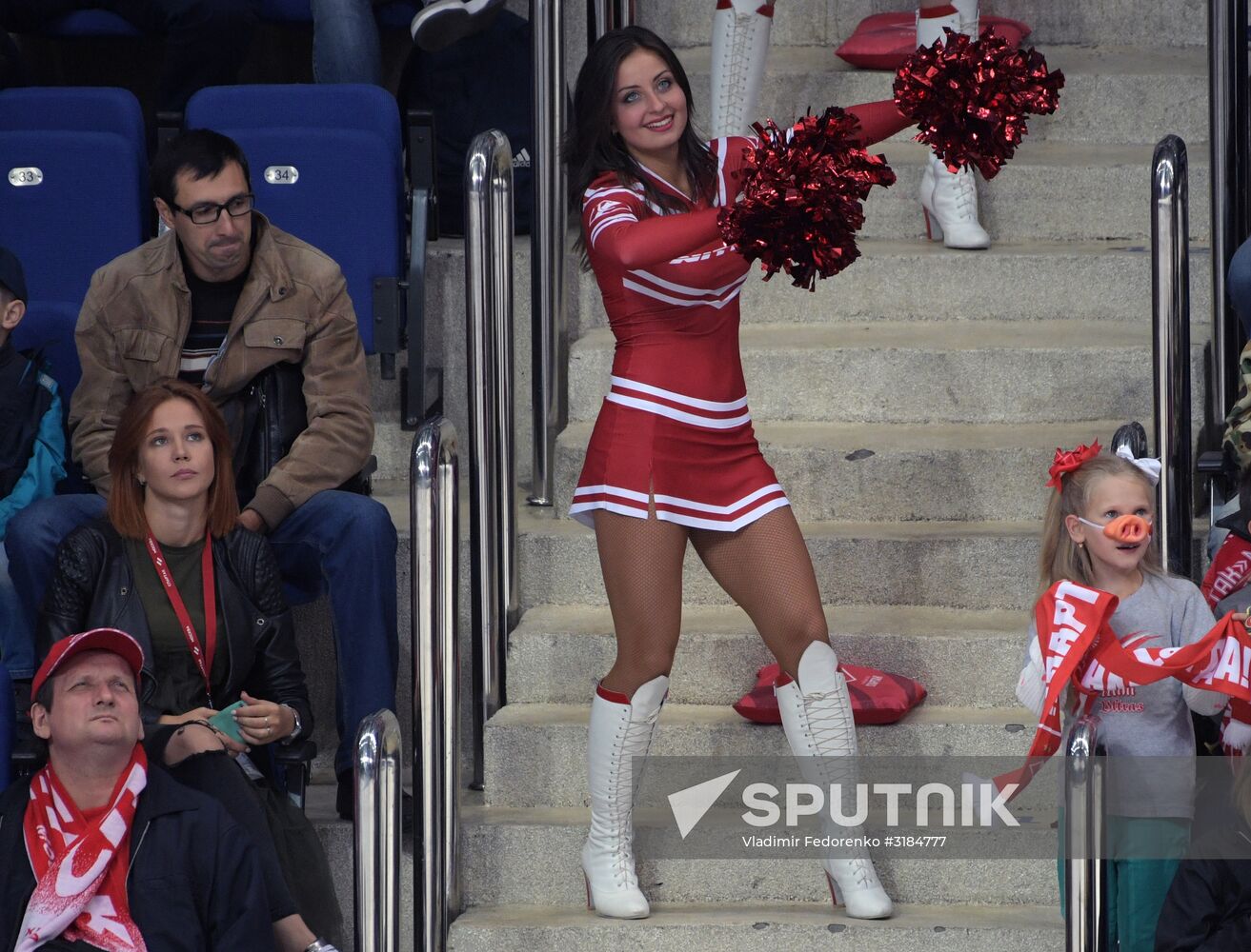 Hockey. KHL. Spartak vs. SKA