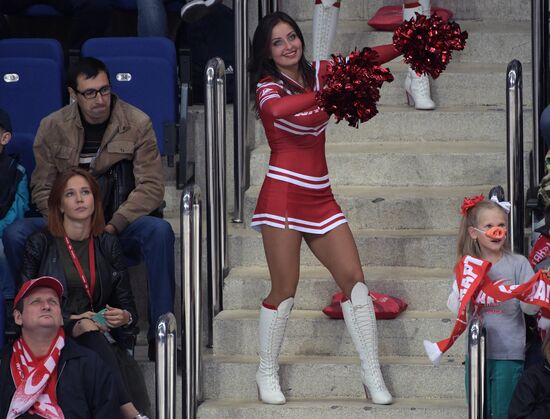 Hockey. KHL. Spartak vs. SKA