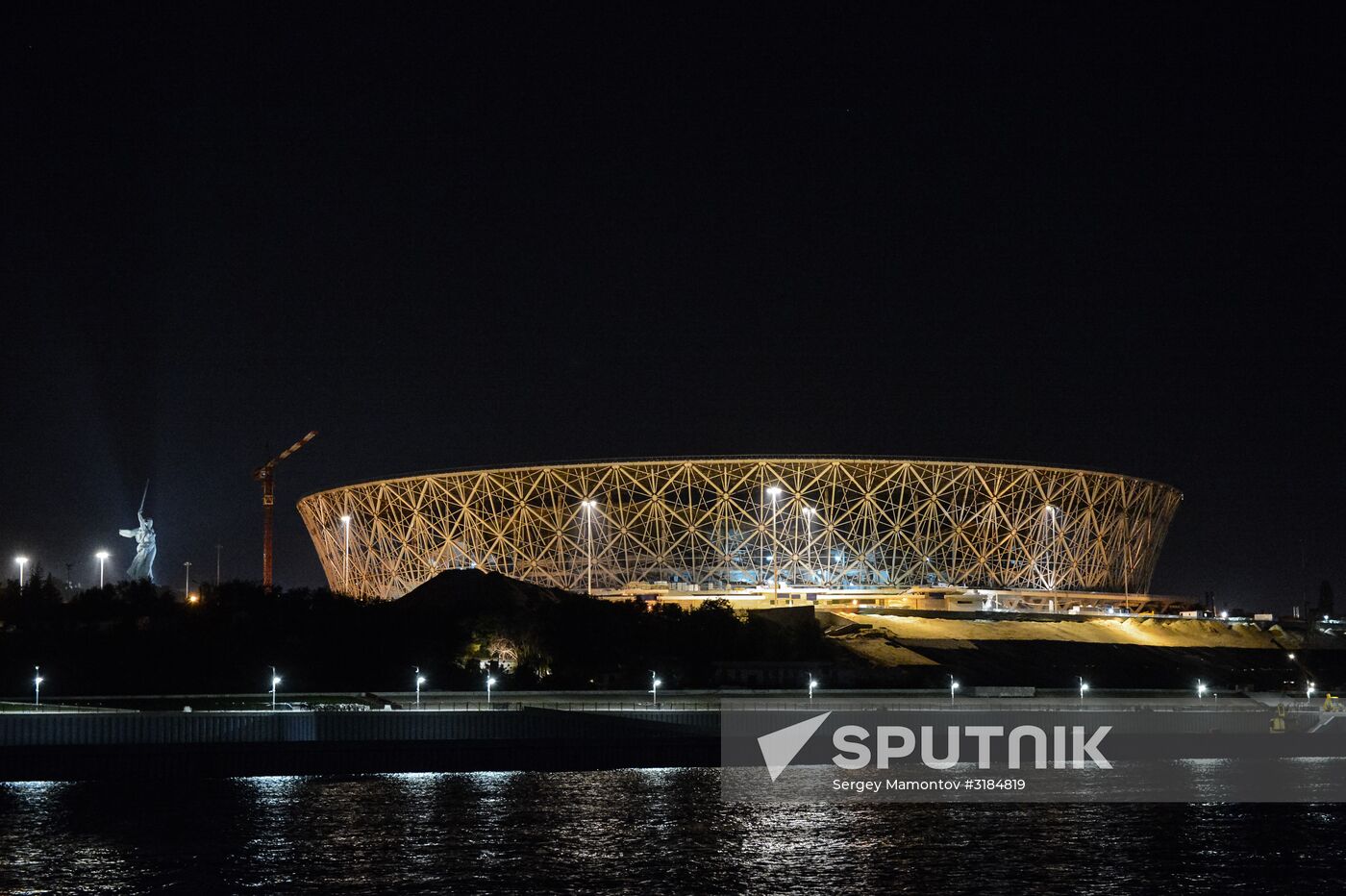 Construction of Volgograd Arena