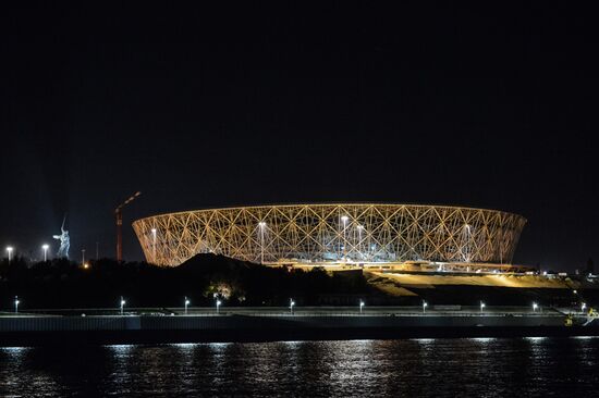 Construction of Volgograd Arena