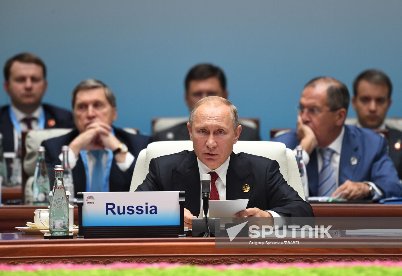 Russian President Vladimir Putin attends BRICS summit. Day two