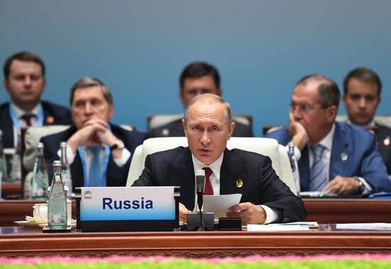 Russian President Vladimir Putin attends BRICS summit. Day two