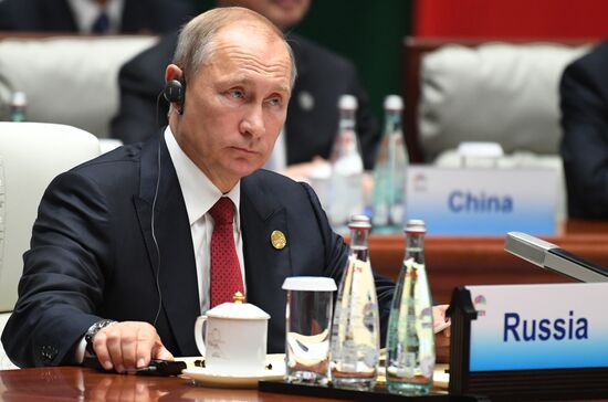 Russian President Vladimir Putin attends BRICS summit. Day two