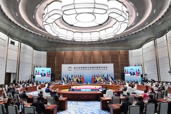 Russian President Vladimir Putin attends BRICS summit. Day two