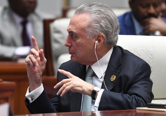 Russian President Vladimir Putin attends BRICS summit. Day Two