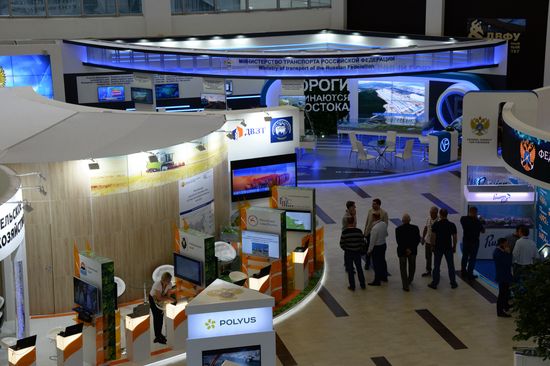 Preparing to open the Eastern Economic Forum