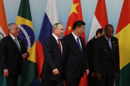 Russian President Vladimir Putin attends BRICS summit. Day Two