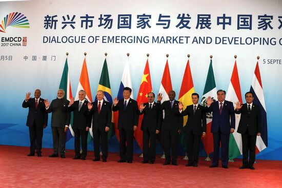 Russian President Vladimir Putin attends BRICS summit. Day Two