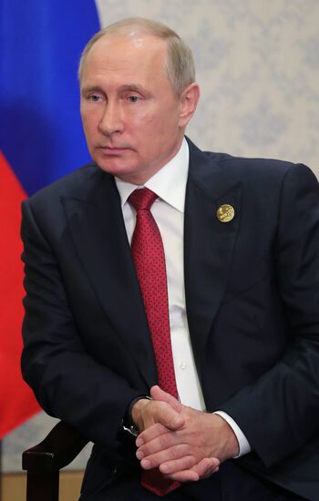 Russian President Vladimir Putin attends BRICS summit. Day two