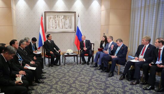 Russian President Vladimir Putin attends BRICS summit. Day two