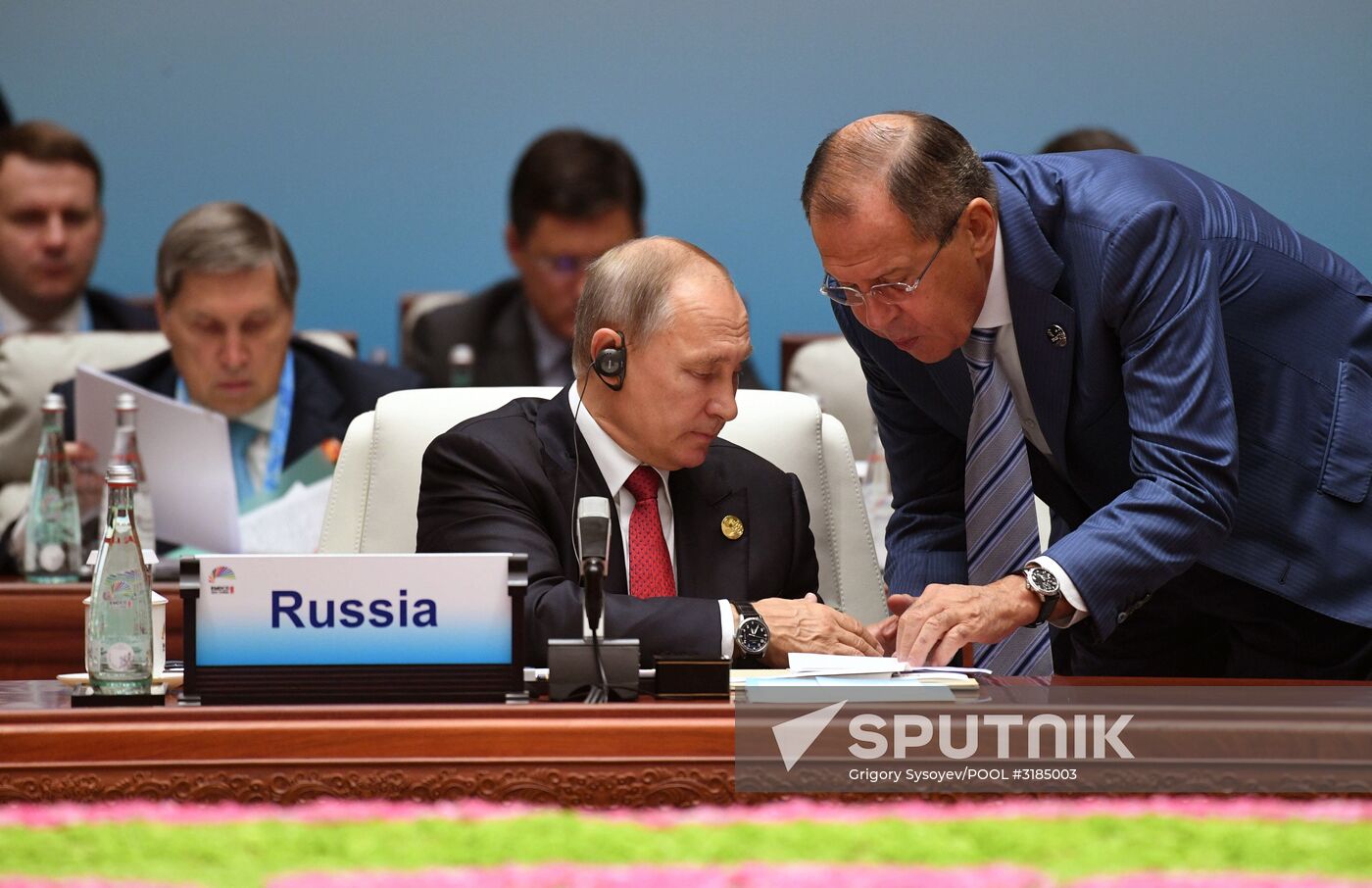 Russian President Vladimir Putin attends BRICS summit. Day Two