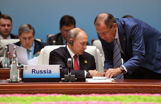 Russian President Vladimir Putin attends BRICS summit. Day Two