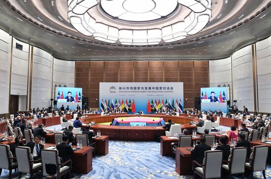 Russian President Vladimir Putin attends BRICS summit. Day two