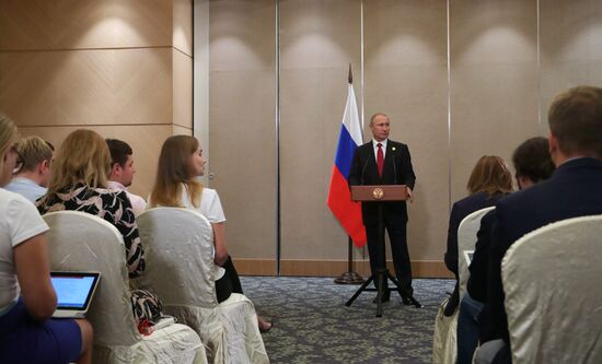 Russian President Vladimir Putin attends BRICS summit. Day two