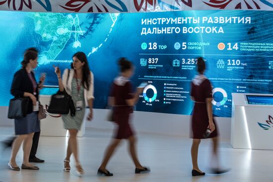 Preparing to open the Eastern Economic Forum