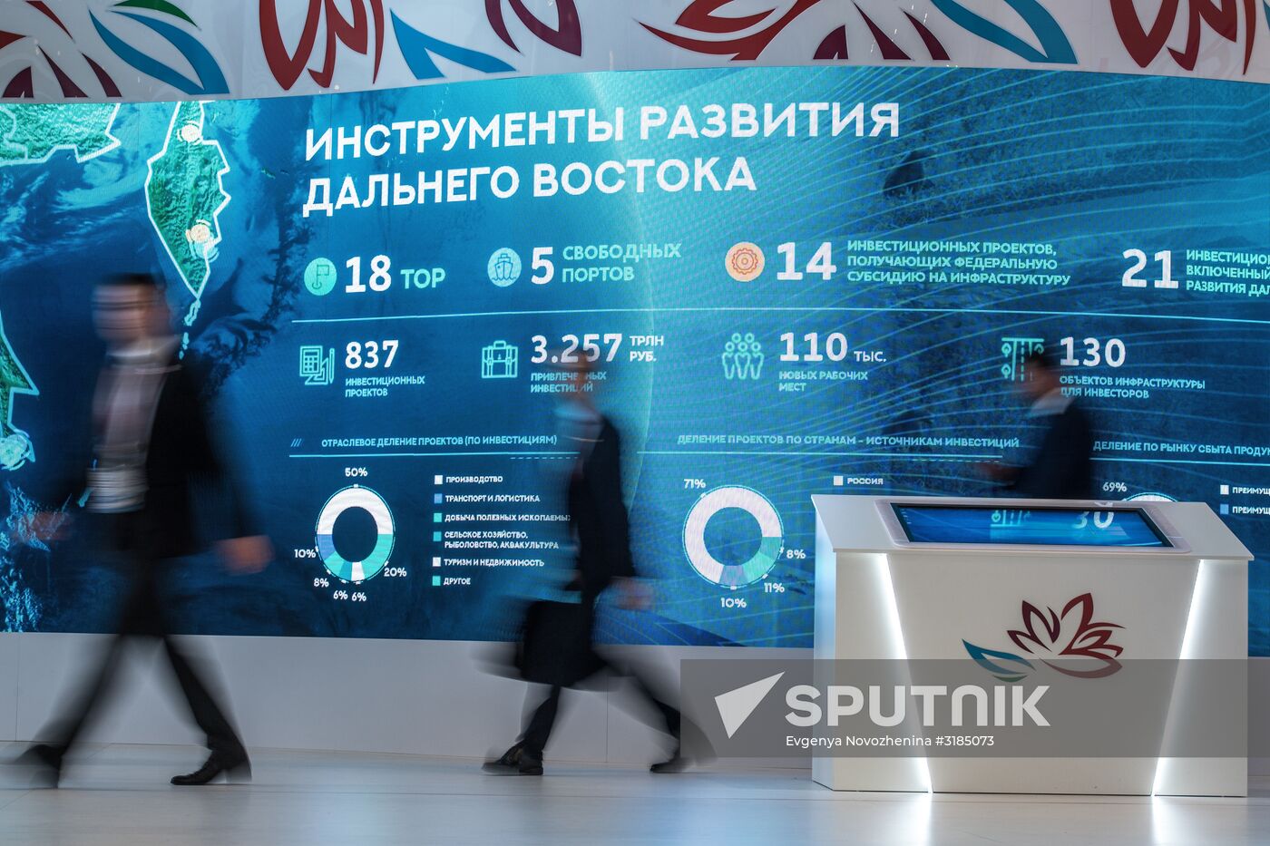 Preparing to open the Eastern Economic Forum