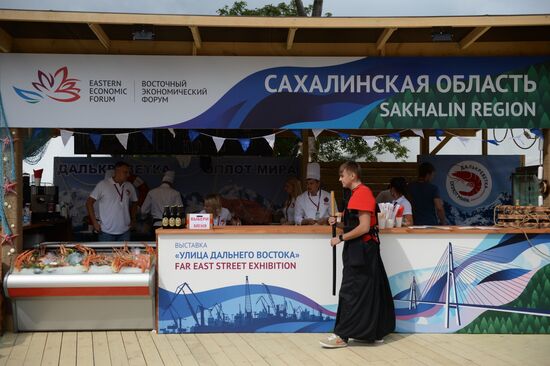 "Far Eastern Street" exhibition opens during the 2017 Eastern Economic Forum