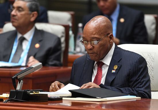 Russian President Vladimir Putin attends BRICS summit. Day two