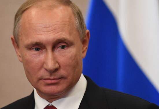 Russian President Vladimir Putin attends BRICS summit. Day two