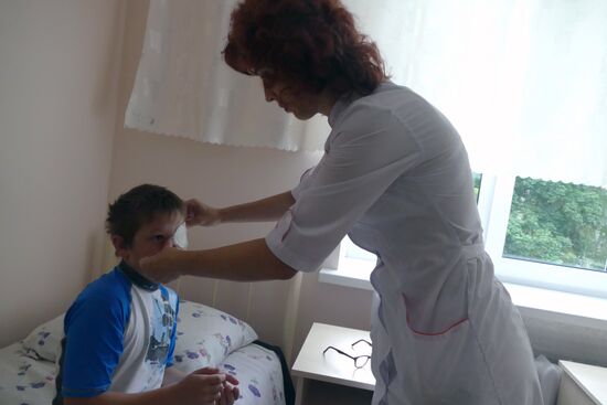 Ophthalmology ward opens at Republican Hospital for Children in Donetsk