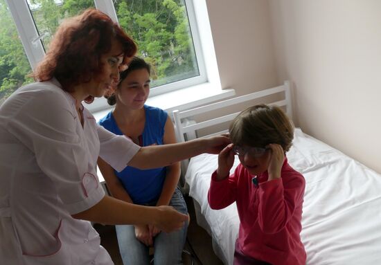 Ophthalmology ward opens at Republican Hospital for Children in Donetsk