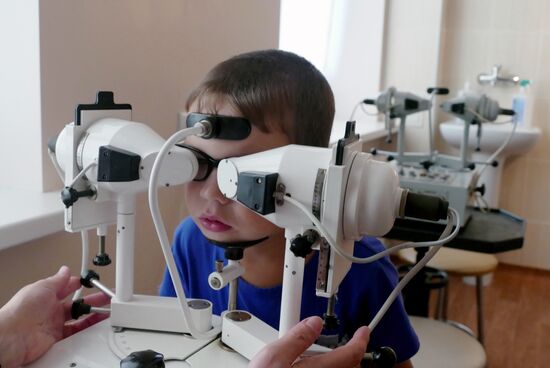 Ophthalmology ward opens at Republican Hospital for Children in Donetsk