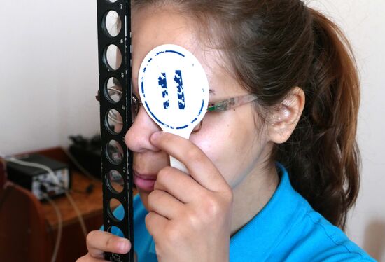 Ophthalmology ward opens at Republican Hospital for Children in Donetsk