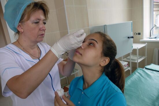 Ophthalmology ward opens at Republican Hospital for Children in Donetsk