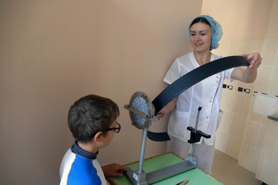 Ophthalmology ward opens at Republican Hospital for Children in Donetsk