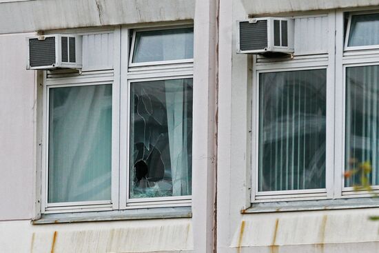 Teenager opens fire at a school near Moscow