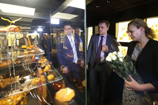 Exhibition hall opened at Amber Chamber Plant