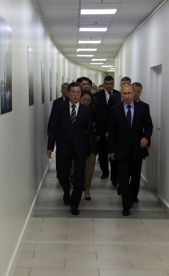 President Vladimir Putin's working visit to Primorye Territory. Day two