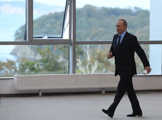 President Vladimir Putin's working visit to Primorye Territory. Day two