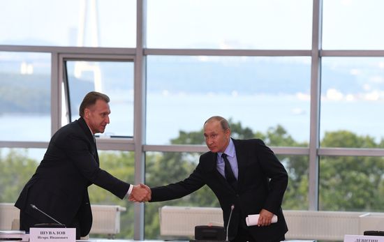 President Vladimir Putin's working visit to Primorye Territory. Day two