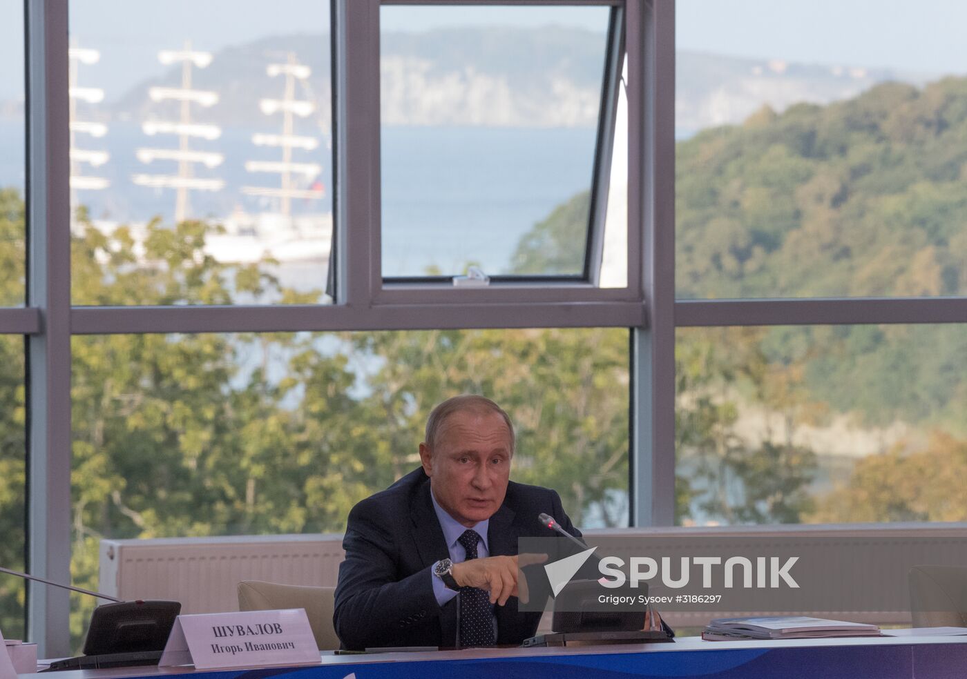 President Vladimir Putin's working visit to Primorye Territory. Day two