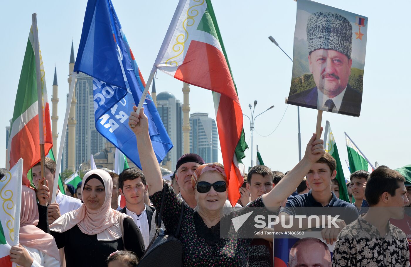 Grozny marks Day of the Chechen Republic