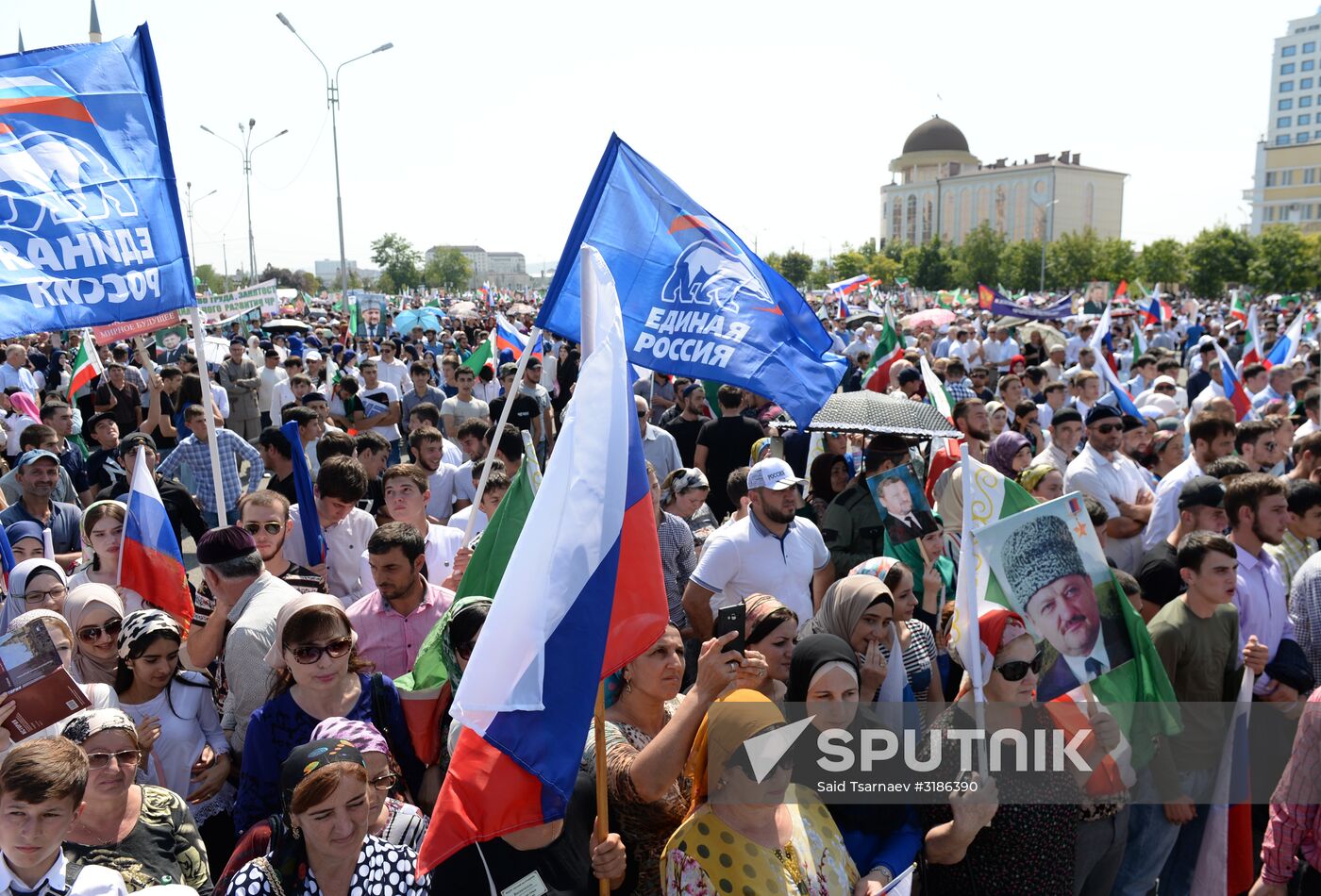 Grozny marks Day of the Chechen Republic
