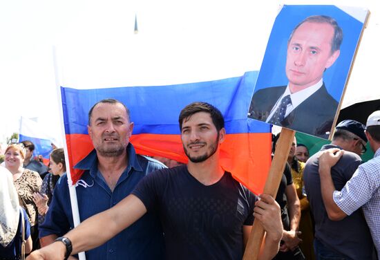 Grozny marks Day of the Chechen Republic