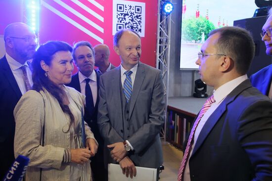The 30rd Moscow International Book Fair. Day one