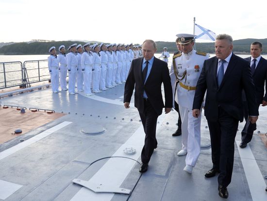 President Vladimir Putin's working visit to Primorye Territory. Day two