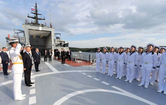 President Vladimir Putin's working visit to Primorye Territory. Day two