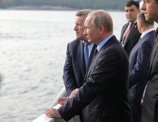 President Vladimir Putin's working visit to Primorye Territory. Day two