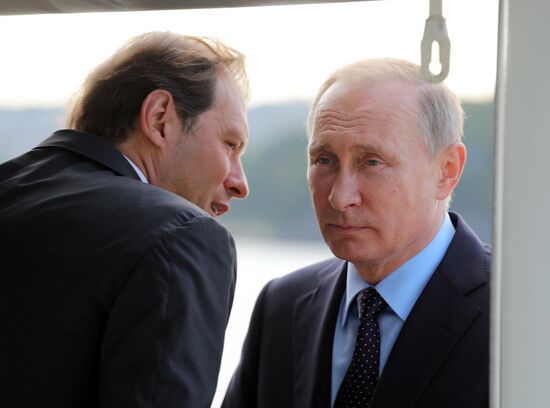 President Vladimir Putin's working visit to Primorye Territory. Day two