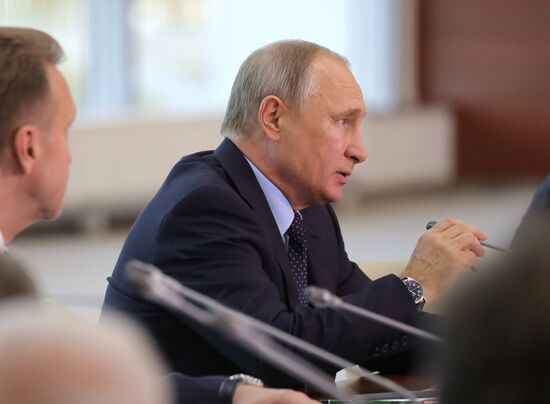 President Vladimir Putin's working visit to Primorye Territory. Day two