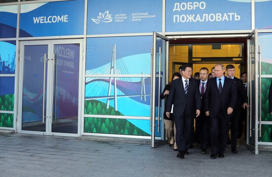 President Vladimir Putin's working visit to Primorye Territory. Day two